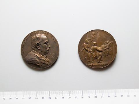 Anton Scharff, Medal from Austria of P. K. Rosegger, 1896