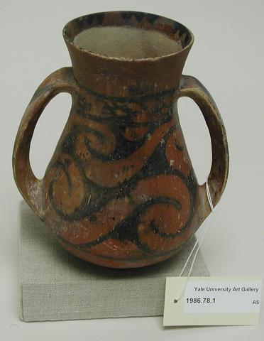 Unknown, Two-handled Jar with Spirals, 2nd–1st millennium B.C.E.