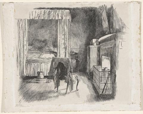Edwin Austin Abbey, Illustration for The Quiet Life, n.d.