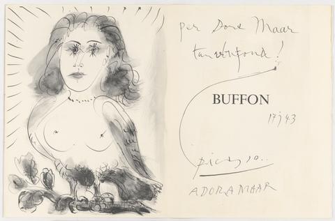 Pablo Picasso, 40 Dessins de Picasso en Marge du Buffon (40 Drawings by Picasso in the Margins of Buffon), 1943, published 1957