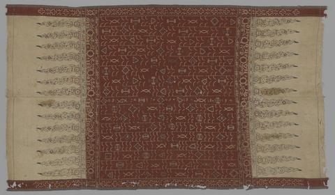 Unknown, Wrapper with Numerological Symbols, ca. 18th century
