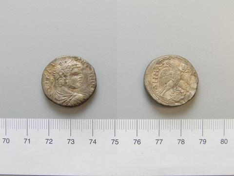 Caracalla, Roman Emperor, Tetradrachm of Caracalla, Roman Emperor from Gadara, 215–17