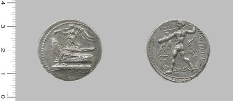 Demetrius I, Poliorcetes, King of Macedonia, Tetradrachm of Demetrius Poliorcetes, King of Macedon from Pella, 294–293 B.C.