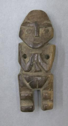 Unknown, Small wooden figurine, 1100–1470