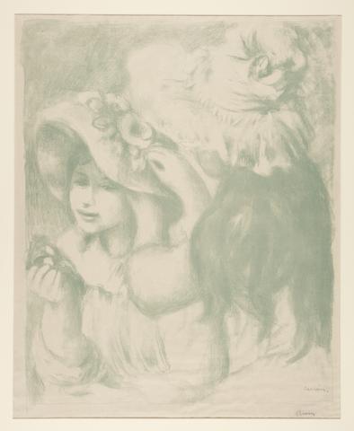 Pierre-Auguste Renoir, Le Chapeau Épinglé (The Pinned Hat), 1898