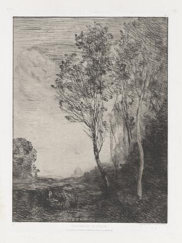 Jean-Baptiste-Camille Corot, Souvenir d'Italie (Memory of Italy), 1866
