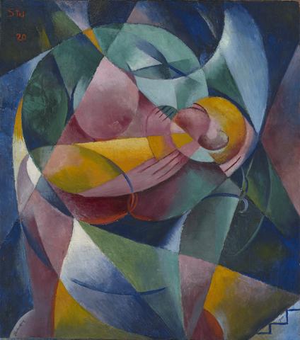 Fritz Stuckenberg, Mother and Child, 1920
