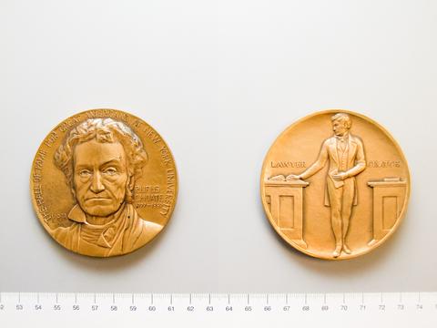 Rufus Choate, The Hall of Fame Medal Commemorating Rufus Choate, 1973