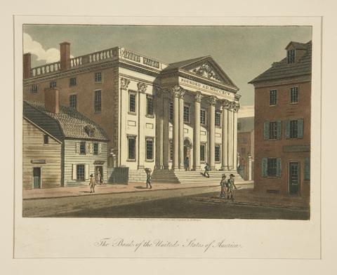 James Mérigot, The Bank of the United States of America (Philadelphia), 1807
