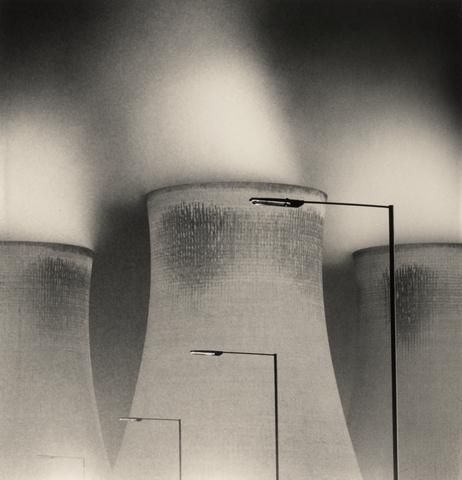 Michael Kenna, Didcot Power Station, Study 1, Oxfordshire, England, 1989