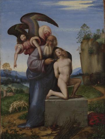 Mariotto Albertinelli, The Sacrifice of Isaac, ca. 1509–13