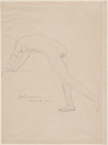 Jo Davidson, Leaning Nude, 1921