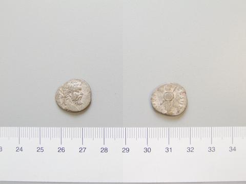 Septimius Severus, Emperor of Rome, Denarius of Septimius Severus, Emperor of Rome from Rome, 194–95