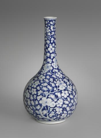 Unknown, Vase with Plum Blossoms, 17th–early 18th century