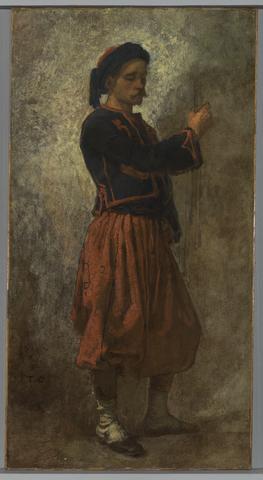 Thomas Couture, A Zouave, 1856–62