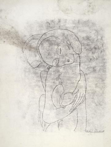 Helene Perdriat, Two Figures, before 1930