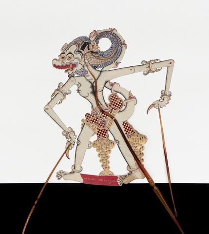 Ki Kertiwanda, Shadow Puppet (Wayang Kulit) of Hanoman or Romodhoyopati, from the set Kyai Nugroho, 1913