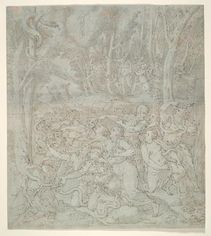 Giulio Pippi, called Giulio Romano, The Brazen Serpent, 1537–40 (original)