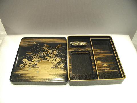 Unknown, Lacquer Writing Box (Suzuribako) with Water Basin Design, late 18th–early 19th century