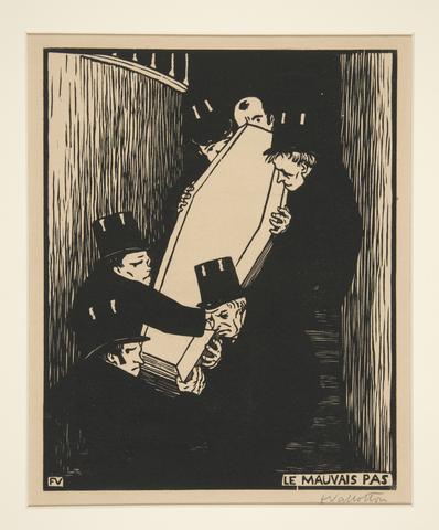 Félix Edouard Vallotton, Le mauvais pas (The False Step), 1893