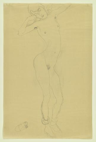 Gustav Klimt, Untitled [Nude], late 19th–early 20th century