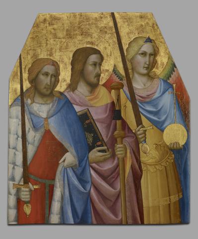 Agnolo Gaddi, Saints Julian, James, and Michael, ca. 1390