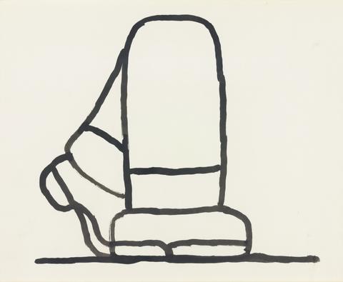 Philip Guston, Untitled [Two Legs], from Suite of 21 Drawings, 1970