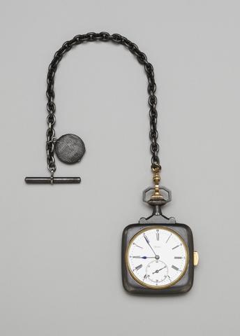 Edward Koehn, Pocket watch and chain, 1891–1900