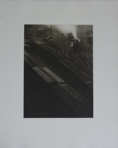 Paul Strand, Railroad Sidings, New York, from the portfolio Paul Strand: The Formative Years 1914–1917, 1914, printed 1973
