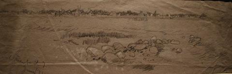 Edwin Austin Abbey, Landscape, n.d.