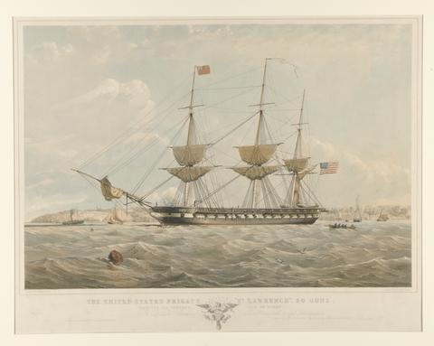 T. G. Dutton, The United-States Frigate "St. Lawrence". . . 50 Guns, 1851