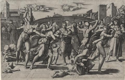 Marcantonio Raimondi, Massacre of the Innocents, 1513–15
