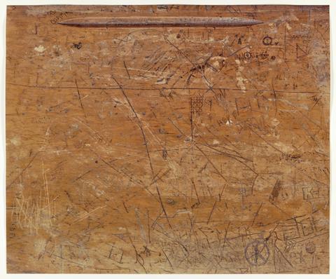 Orit Raff, Untitled (Desk), from the series Inside Drawing, 1997