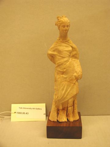 Standing female figurine., ca. 250–200 B.C.