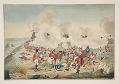 Unknown, Battle of New Orleans, ca. 1815
