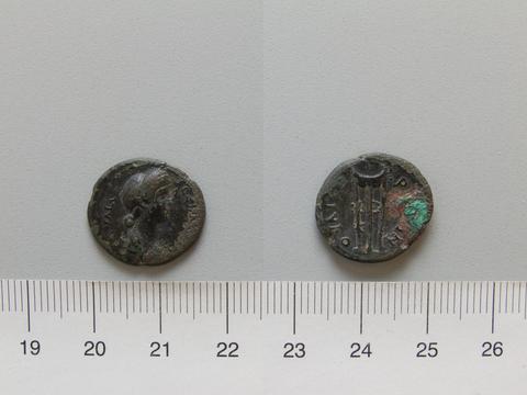 Titus, Emperor of Rome, Coin of Titus, Emperor of Rome from Thyatira, A.D. 79–81