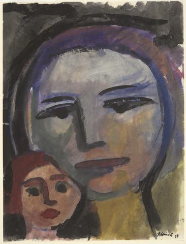 Kate Traumann Steinitz, Heads, 1925