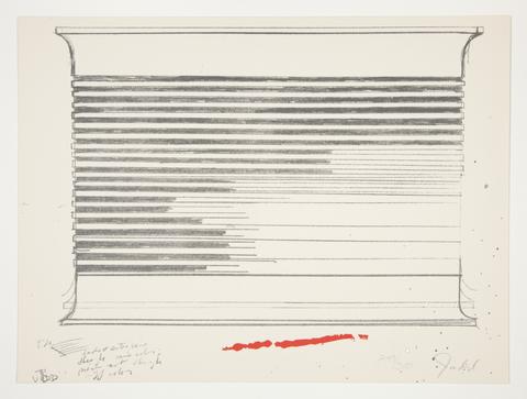 Donald Judd, Untitled, from the portfolio The New York Collection for Stockholm, 1973