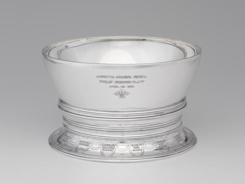 Tiffany and Company, "Scroll and Key" Bowl, 1925