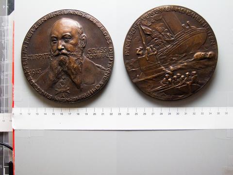 Paul Sturm, Medal of German Admiral Alfred von Tirpitz, 1915