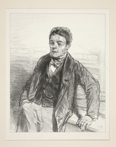 Paul Gavarni, Dans la Nouveaute on a toujours ete... aristocrate. Y a trente ans nous portions des eperons., 1857