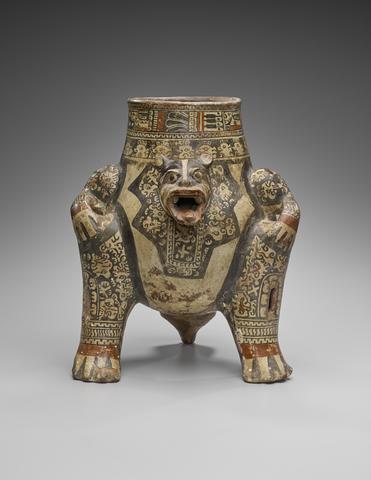 Unknown, Jar in shape of a Jaguar, 1000–1350