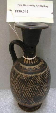 Lekythos, Gnathian ware, 3rd century B.C.