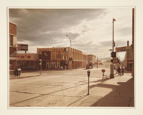 Stephen Shore, Second St. East and South Main St. Kalispell, Montana 8/22/74, 1974