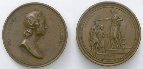 Peter Paul Duggan, Washington Allston American Art-Union Medal, 1847