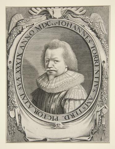 Jan van de Velde II, Portrait of Johannes Torrentius, n.d.