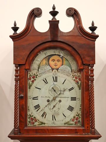 John Heilig, Tall Case Clock, 1820–40