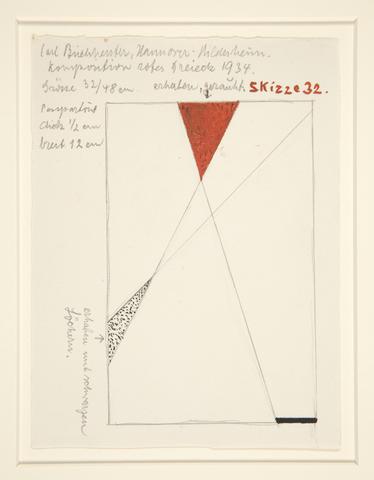 Carl Buchheister, Skizze 32 (Sketch 32), 1934