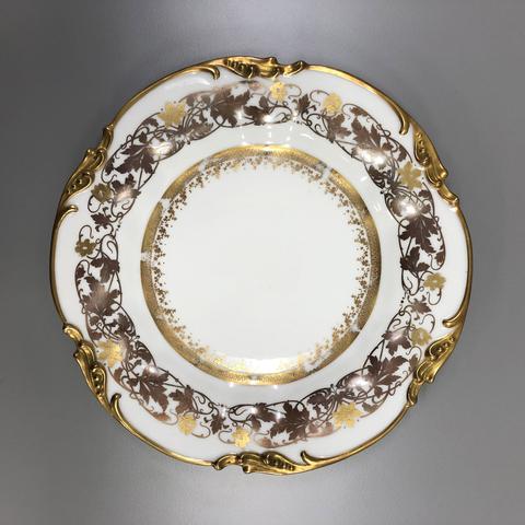 J. Pouyat, Luncheon plate, one of two, 1906