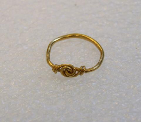 Unknown, Twisted Wire Ring, 3rd to mid-7th century